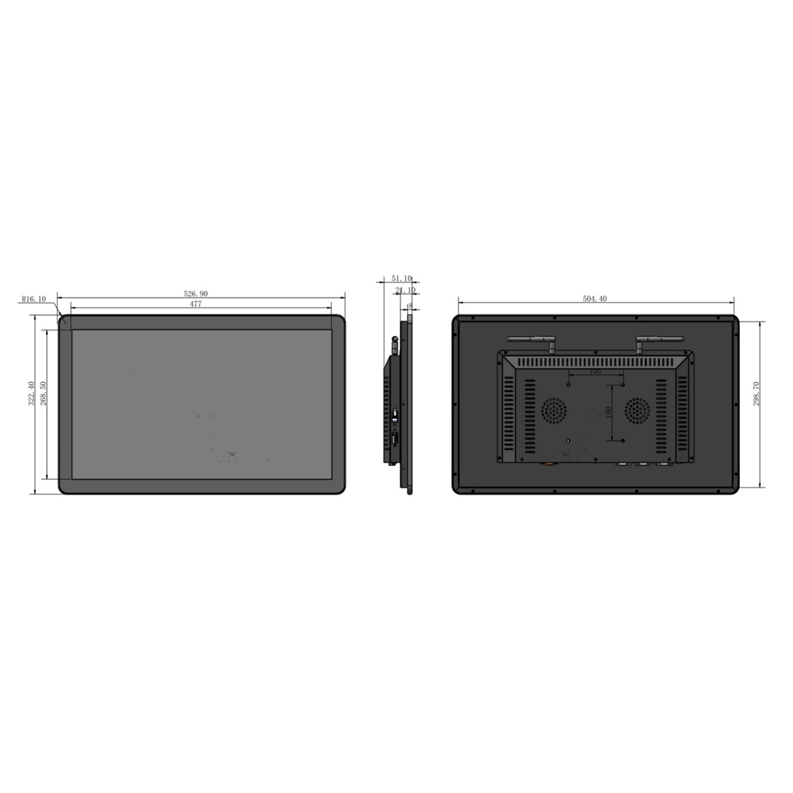 PC INDUSTRIEL / 21,5 / INTEL I3 /I5 /WINDOWS